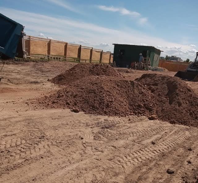Tierra de relleno zona norte